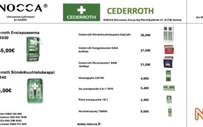 Cederroth tarjous